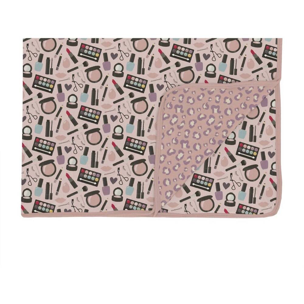 NEW KICKEE toddler's mama's makeup blanket in multi